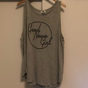 Graphic tank top